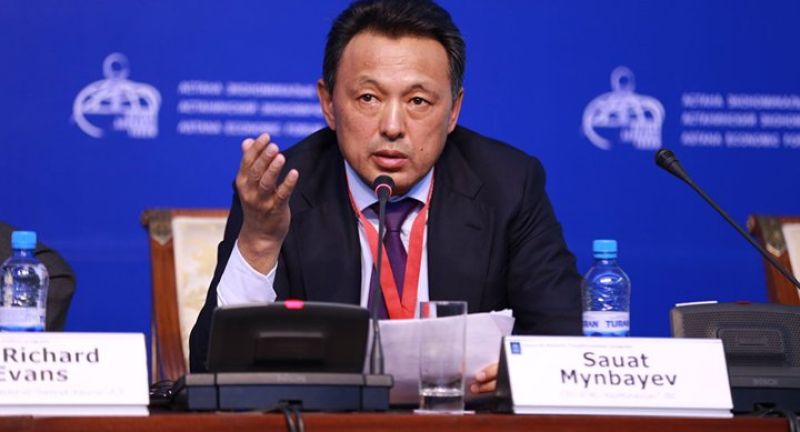 «Қазақстан темір жолы» ҰК» АҚ Басқарма Төрағасы Сауат Мыңбаевтың жаңажылдық құттықтауы