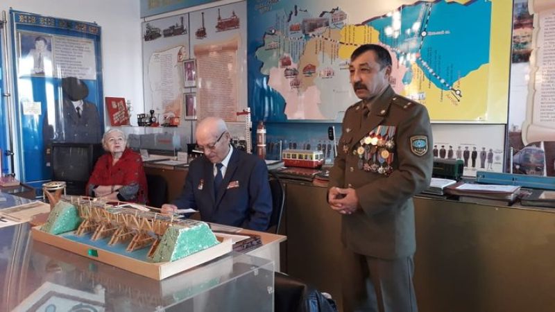 Уникальные экспонаты в музее железнодорожников