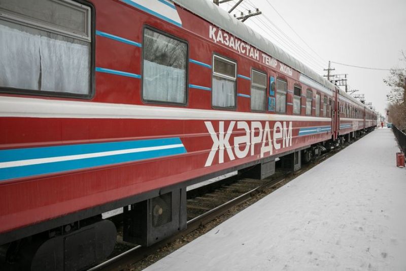 Медпоезд «Жардем» продолжает работу