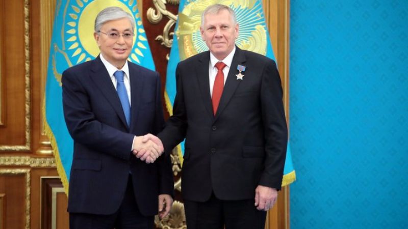 Президент марапаттаған теміржолшы