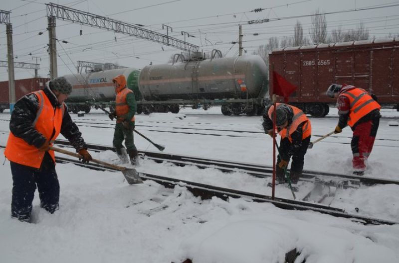 Во власти снежного циклона