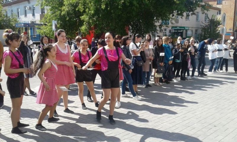 Слет молодых талантов прошел на вокзале Костаная