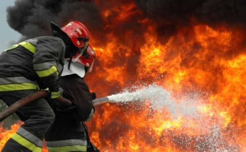 Огнеборцы прошли учения по условному тушению пожара на станции