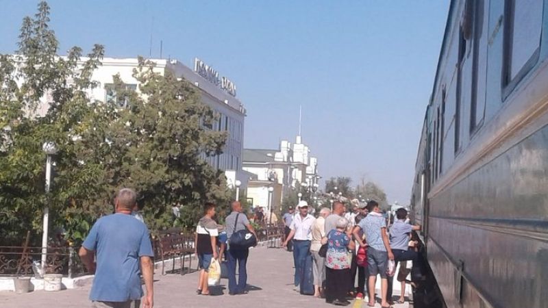 Перрон толық жаңартылды