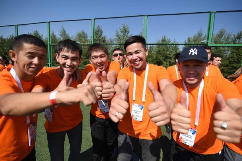 Х сессия корпоративного лагеря молодежи КТЖ собрала 200 железнодорожников