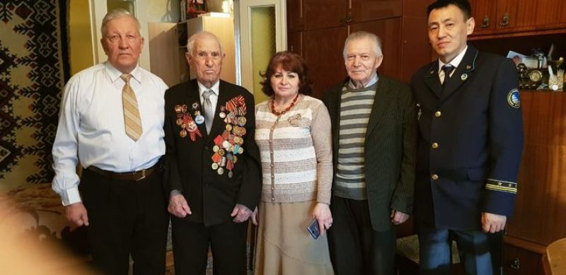Ветеран-железнодорожник из Костаная отметил 95-летие