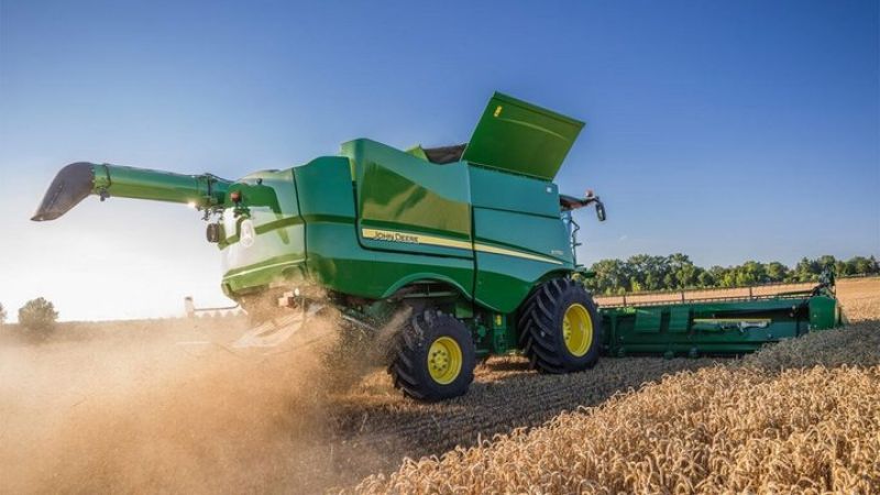 Перевозка комбайна JohnDeere от KTZ Express