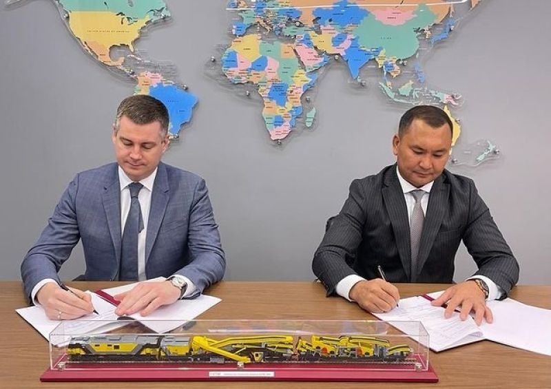 Два путеукладочных поезда приобретут ТОО «Теміржол жөндеу»