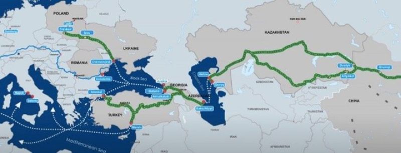Железные дороги Казахстана, Грузии, Азербайджана и Турции создадут СП «Middle Corridor»