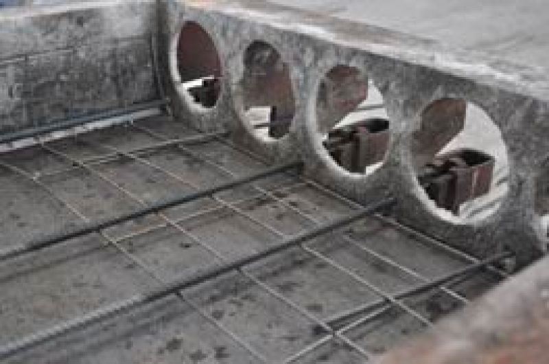 Темірбетонға көшуде   