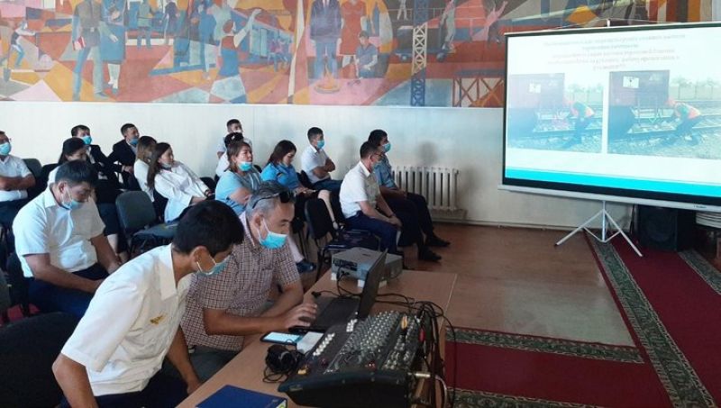 Батыс өңірдегі теміржолшылар қауіп-қатерге жол бермеу шараларын пысықтады