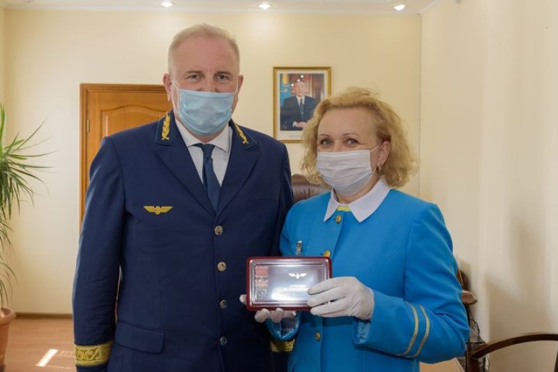 Лучших сотрудников АО «Пассажирские перевозки» наградили ко Дню железнодорожника в Казахстане