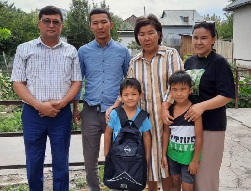 Теміржолшылардың көмегінен қызылордалық оқушылар да тыс қалған жоқ