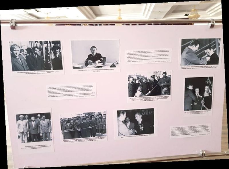 Передвижная фотовыставка к юбилею мэтра железнодорожной отрасли открылась в Алматы