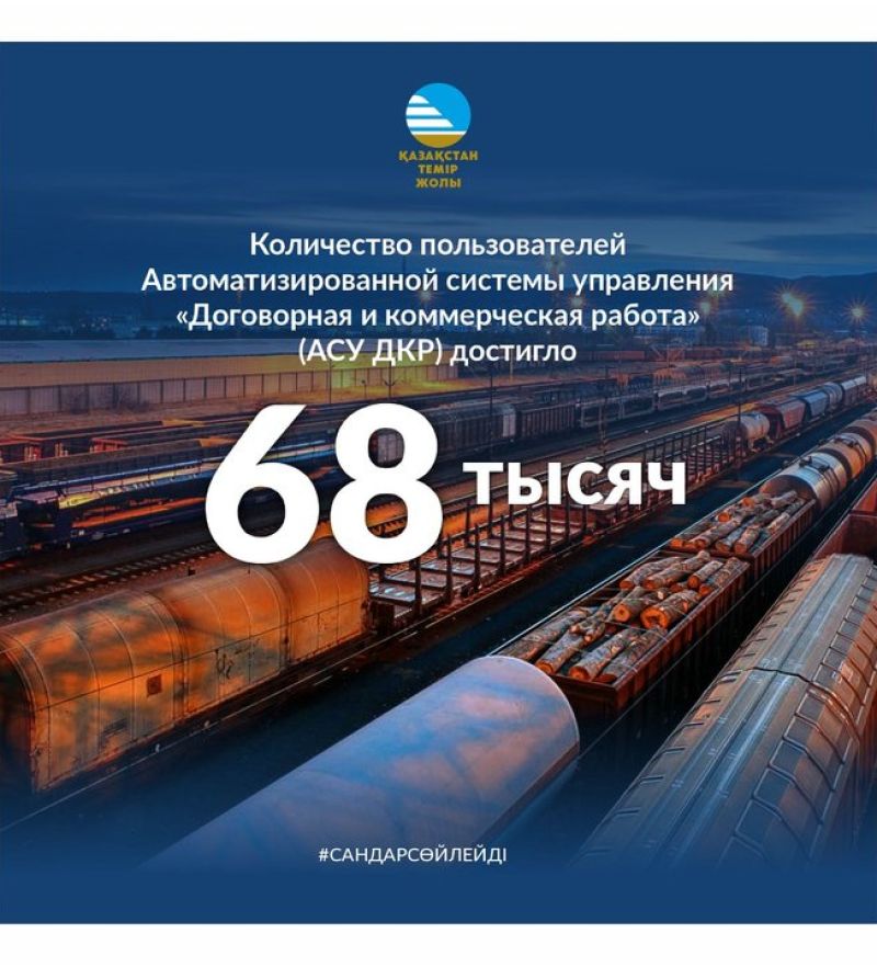 Количество пользователей АСУ ДКР достигло 68 тысяч