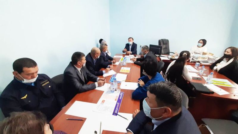 Қызылордадағы кәсіподақ қызметкерлері атқарылып жатқан жұмыстарды саралады