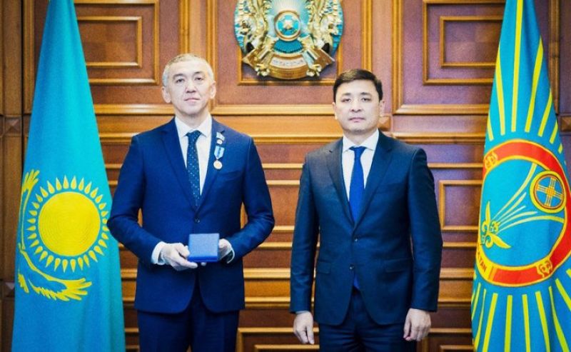 ҚТЖ Бас инженері Батыр Қотырев "Ерен еңбегі үшін" медалін кеудесіне тақты