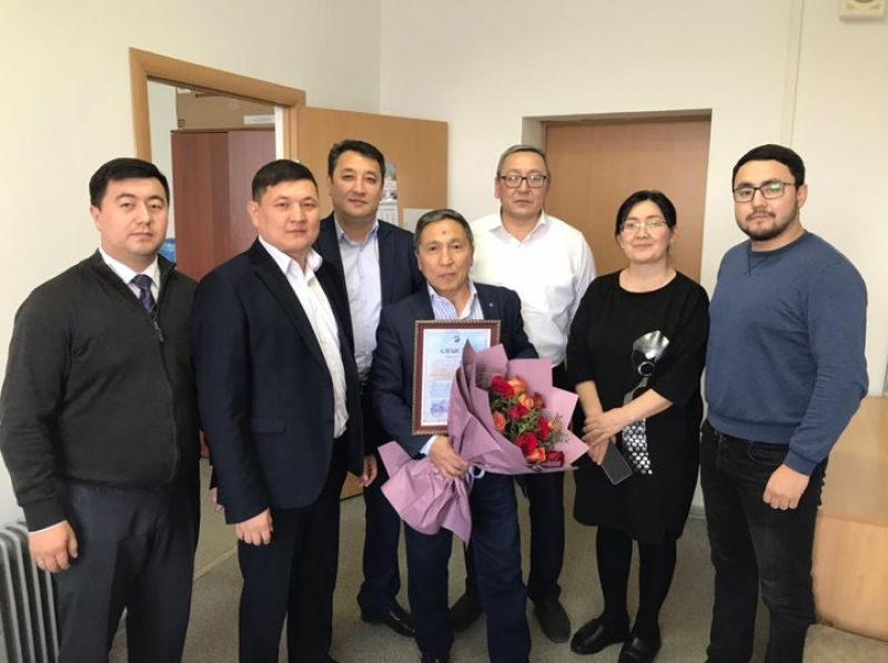 Железнодорожников ТОО «КТЖ – Грузовые перевозки» проводили на заслуженный отдых