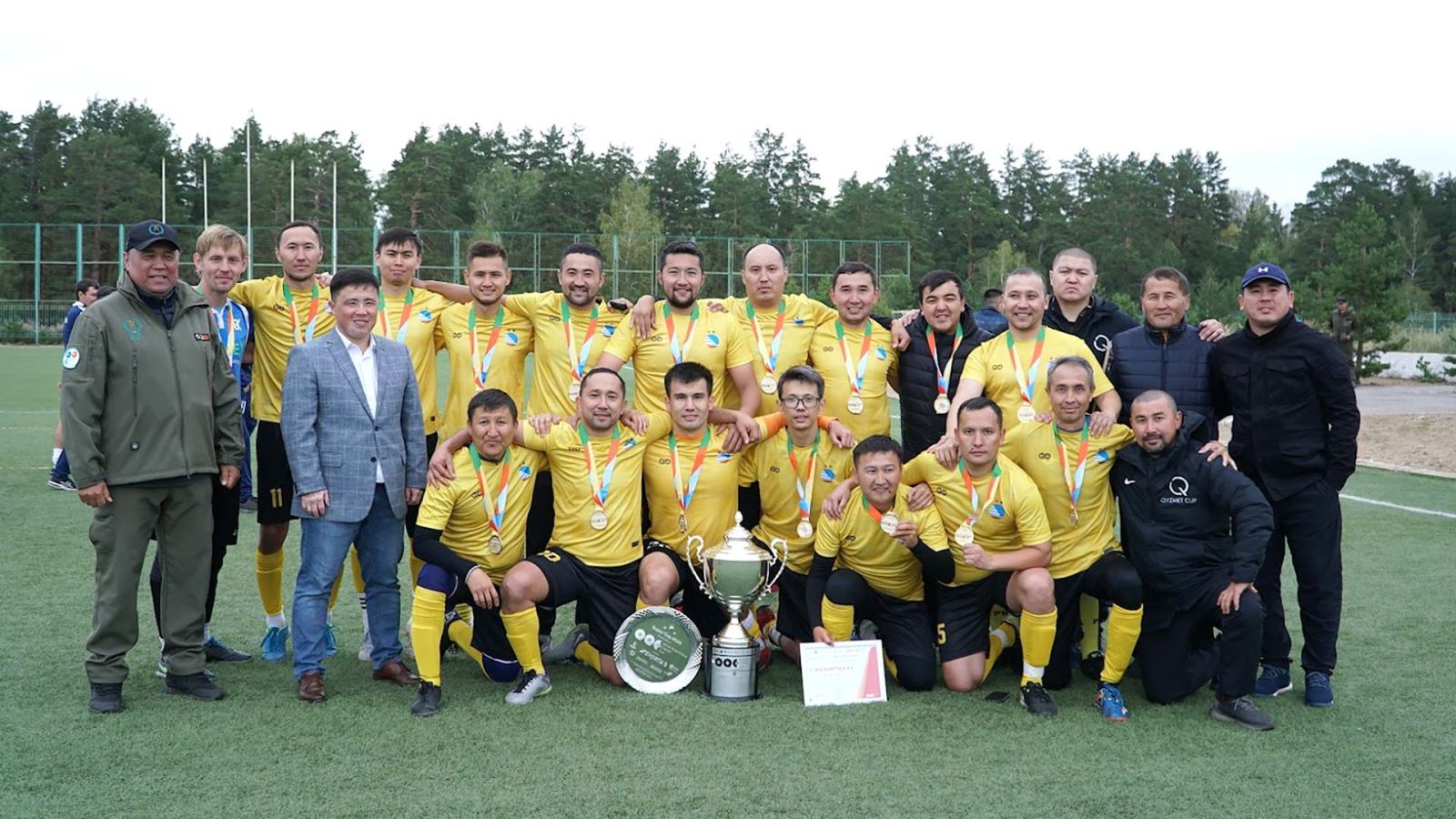 ҚТЖ құрама командасы шағын футболдан Қазақстан чемпионы атанды