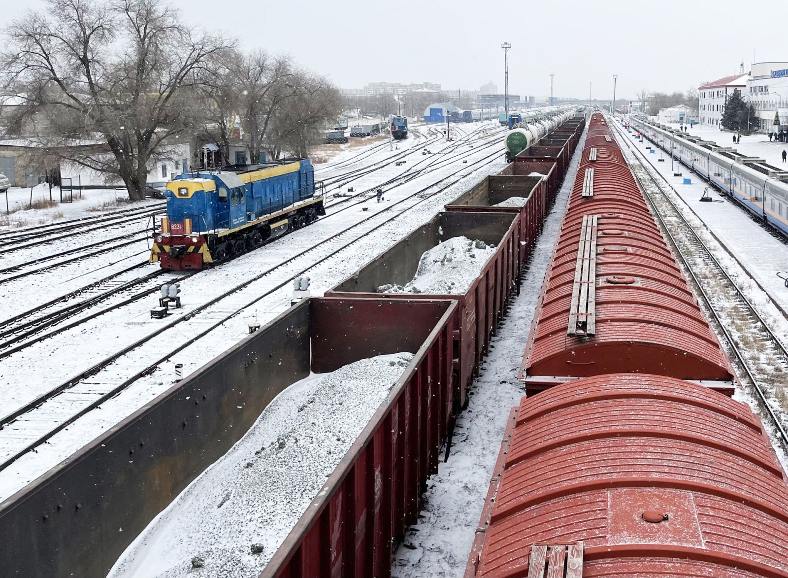 Елдің оңтүстігіне көмір кедергісіз жеткізіліп жатыр