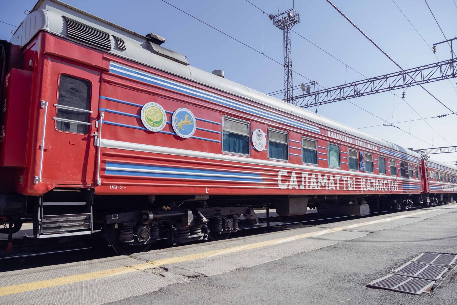 «Саламатты Қазақстан» пойызы Алматы-2 станциясынан шалғай аудандарға аттанды