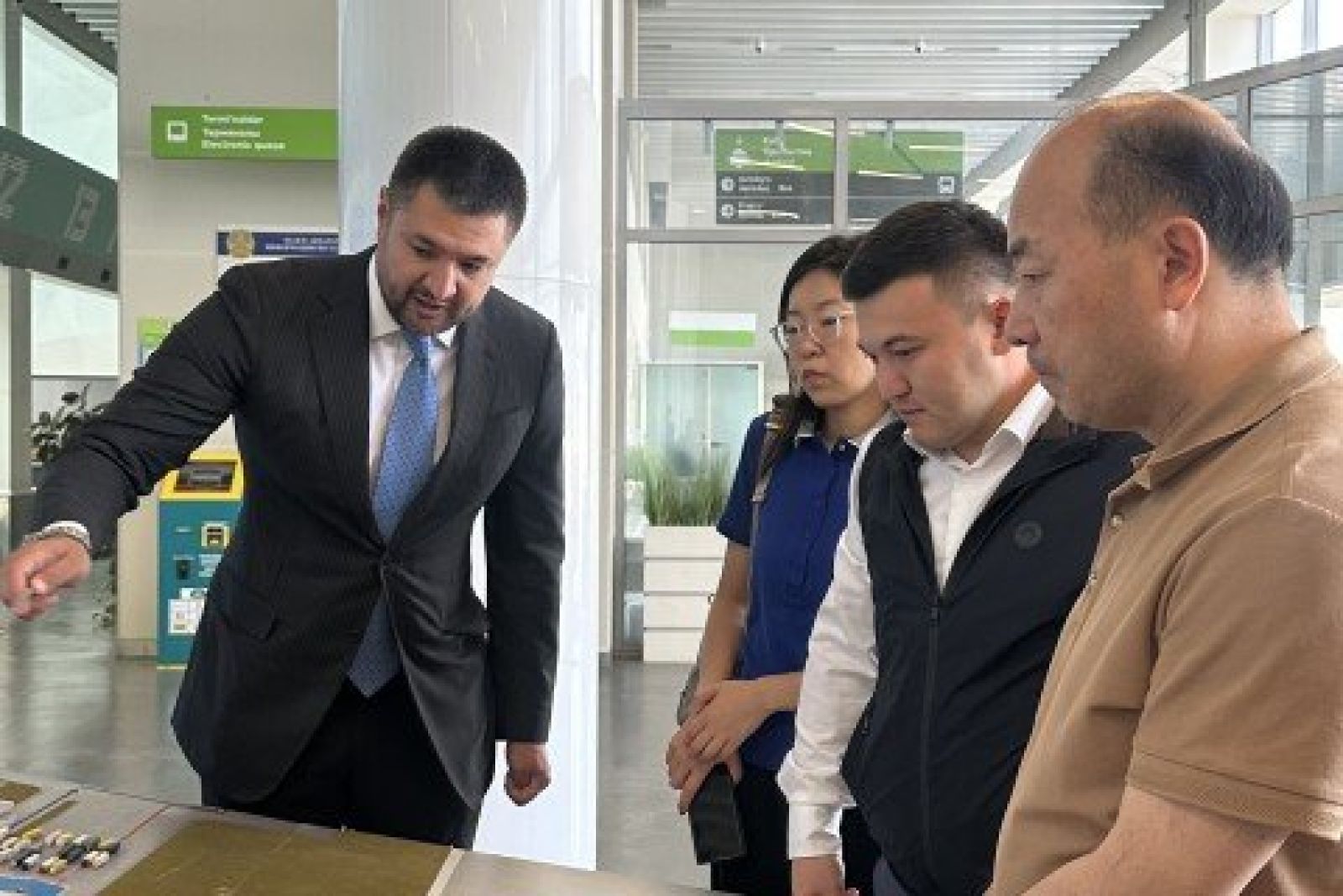 Урумчийская железная дорога заинтересовалась перспективой сотрудничества с портом Курык