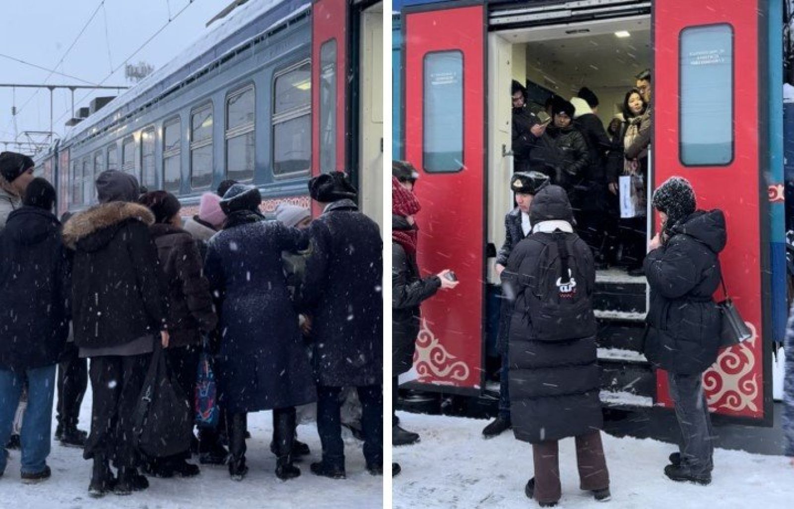 В выходные дни более 500 человек вывезли пассажирские поезда в непогоду с трассы