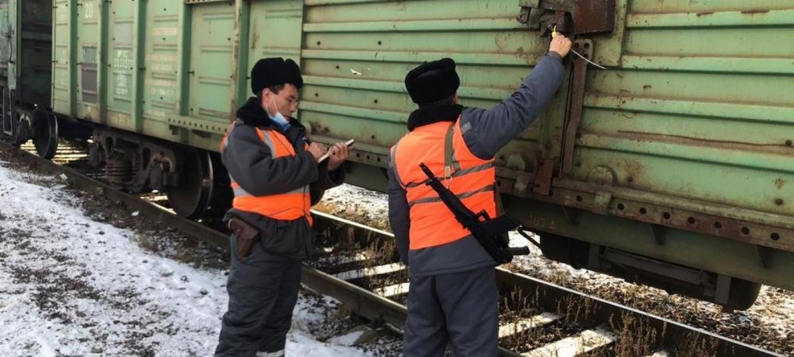 Теміржол көлігін әскерилендірілген күзетудің 2023 жылғы жұмыс қорытындысы шығарылды