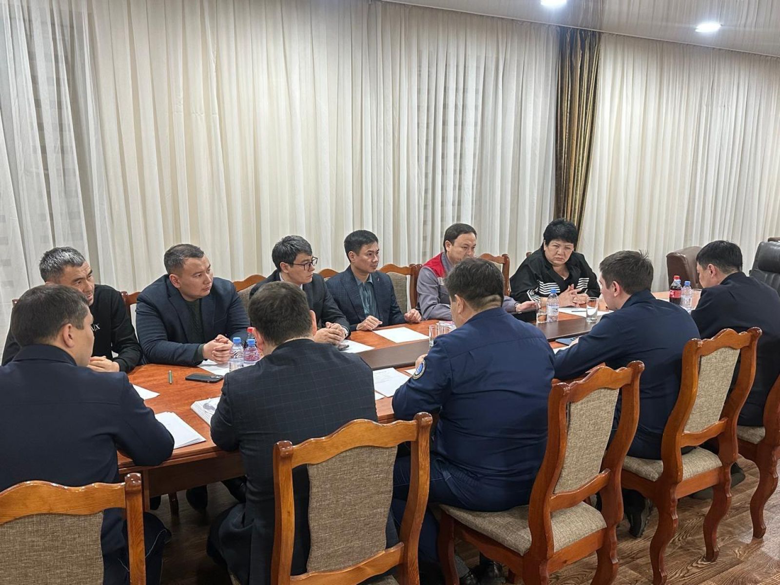 Руководство КТЖ встретилось с грузоперевозчиками Жамбылского отделения