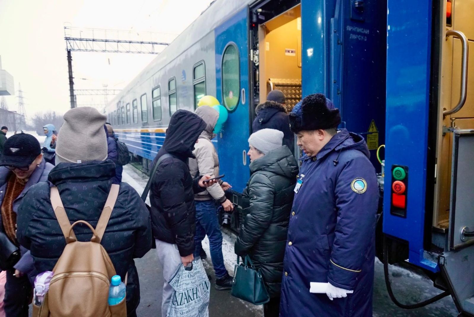 КТЖ запустило 50 новых современных вагонов по маршруту Павлодар-Алматы