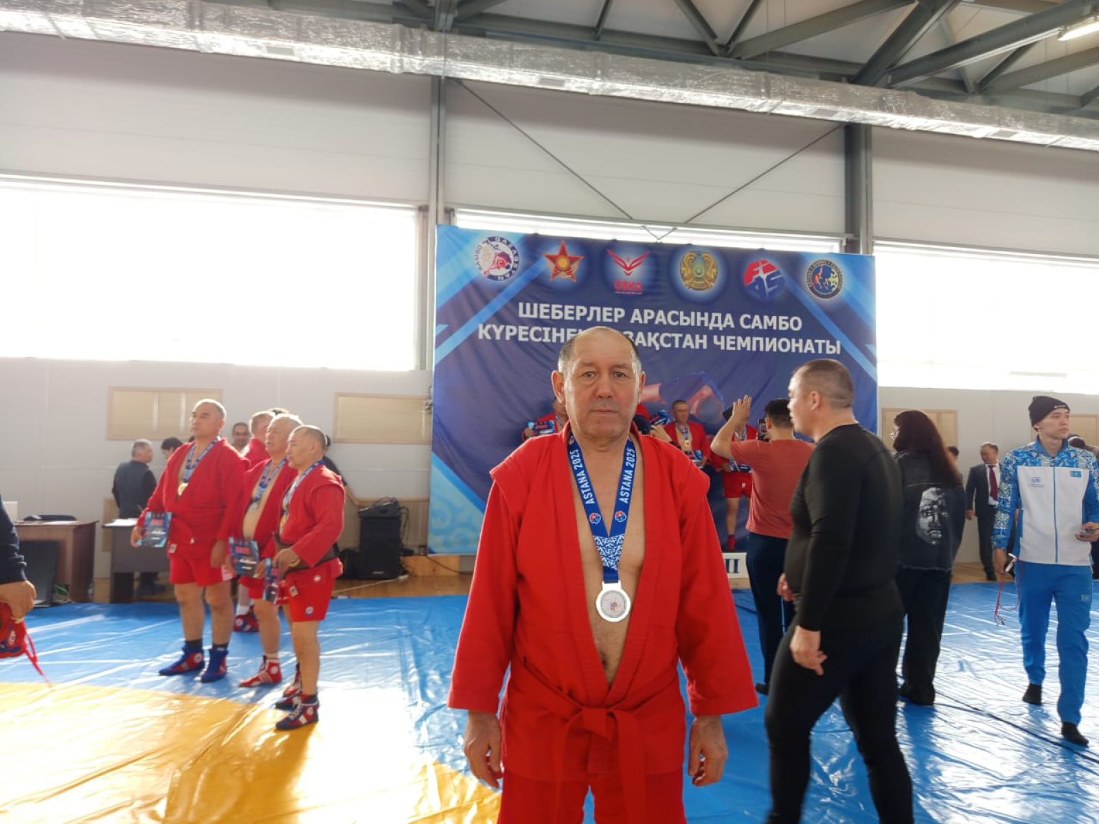 Железнодорожник Болатбек Кажаев стал призером чемпионата Казахстана по самбо
