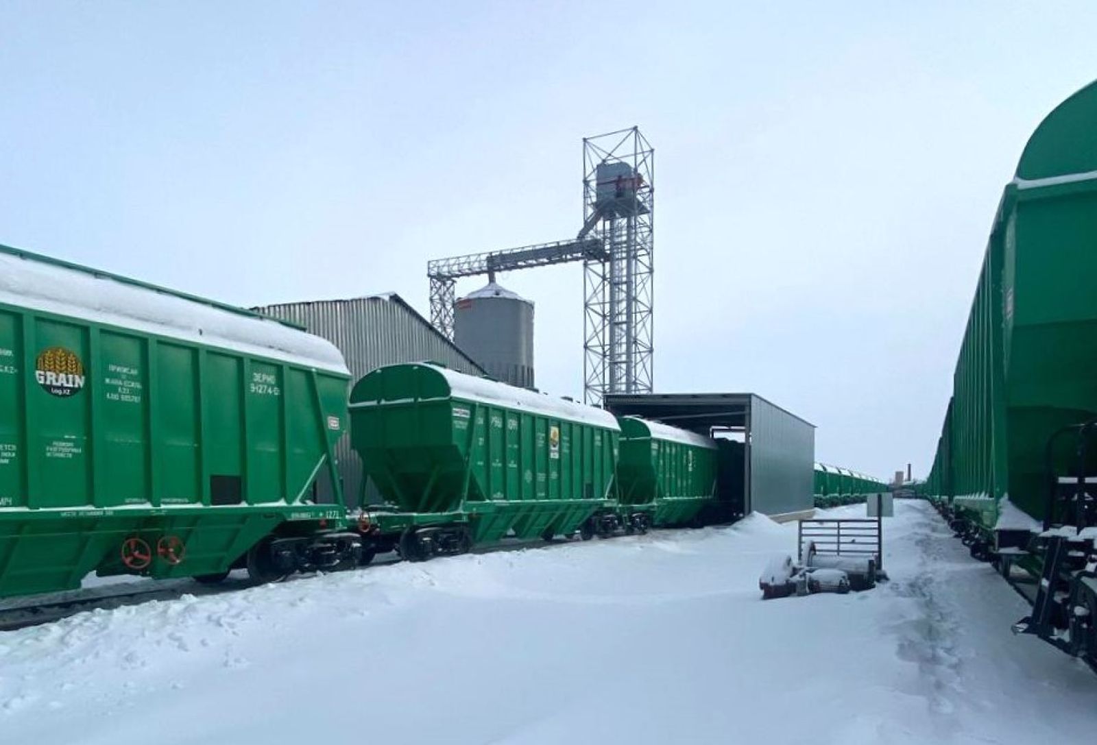 Акмолинское отделение перевыполнило план погрузки