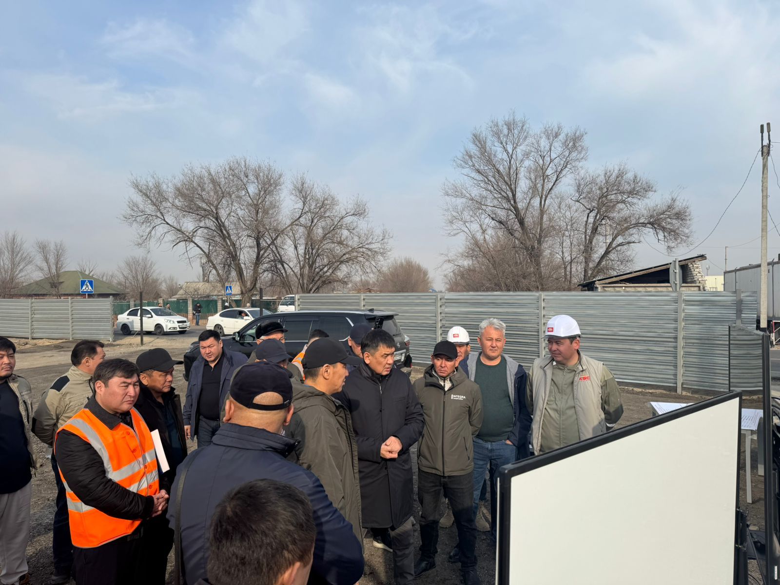 Руководство КТЖ проинспектировало ход строительства обводной железнодорожной линии вокруг Алматы