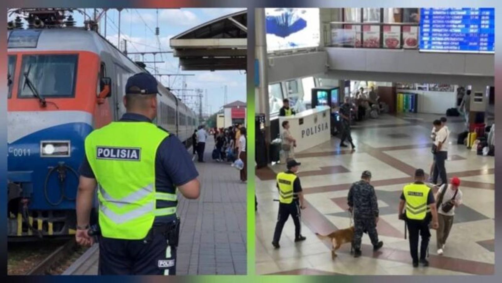 Сурет: Көліктегі полиция