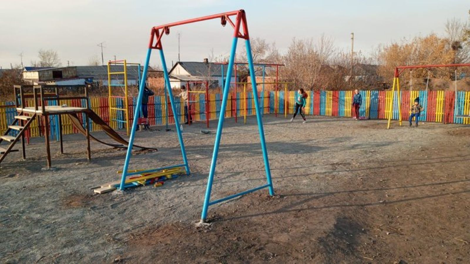 Построят детскую площадку в селе Жалтыр