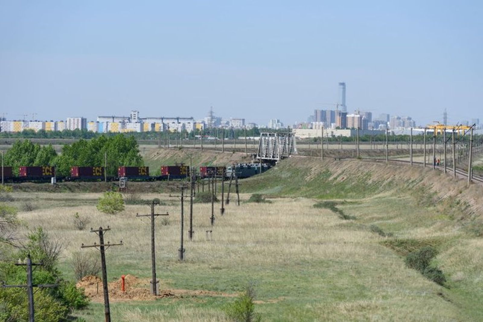 Он айда Қазақстан арқылы теміржол көлігімен тасымалданған транзиттік жүк көлемі 17,2 млн тоннаға жетті