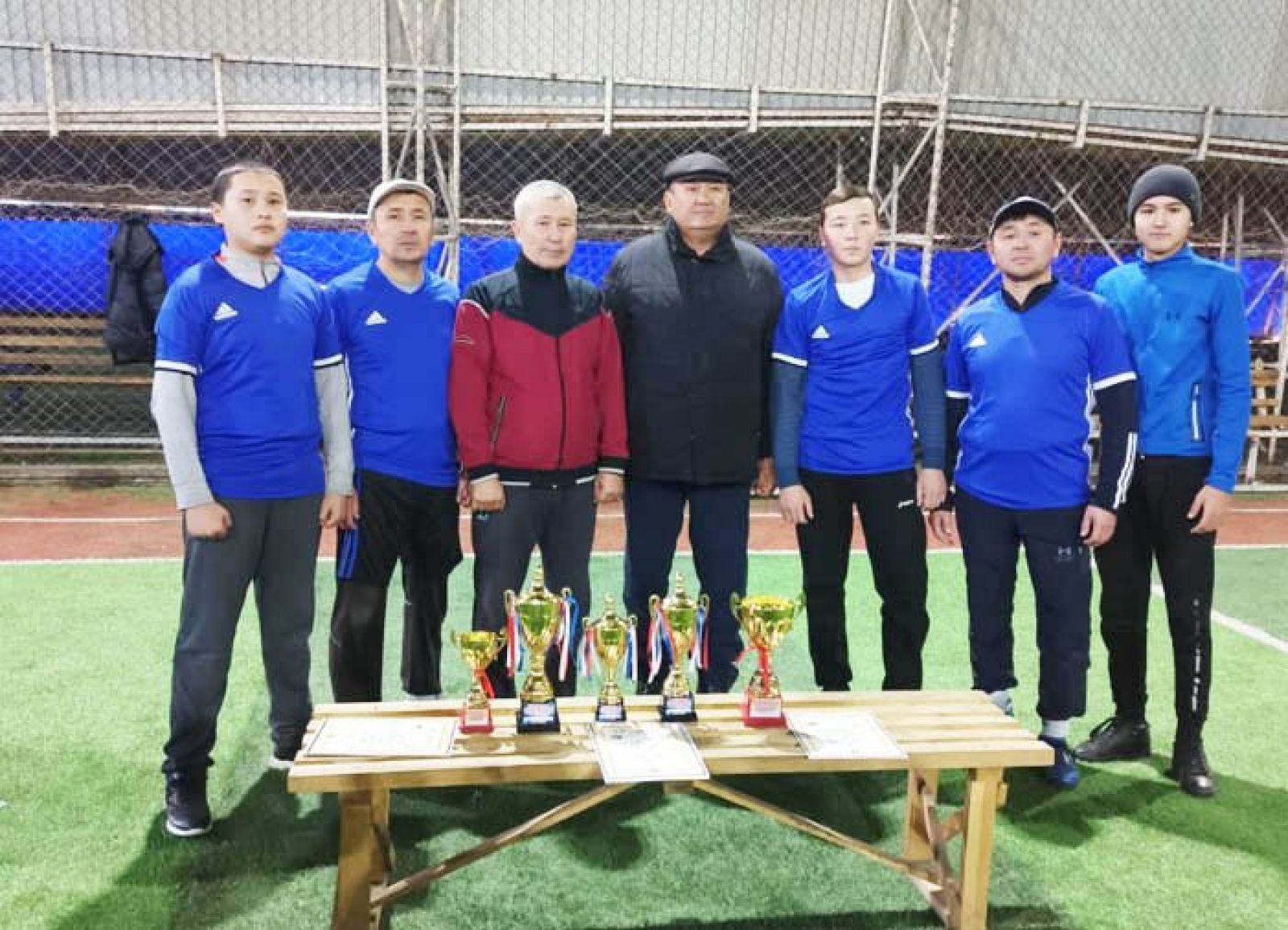 Арыста әулеттер арасында футболдан жарыс өтті