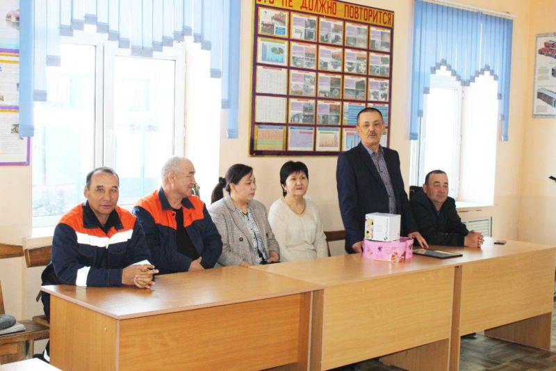 Қызылорда станциясында еңбек озаттарымен кездесу өтті