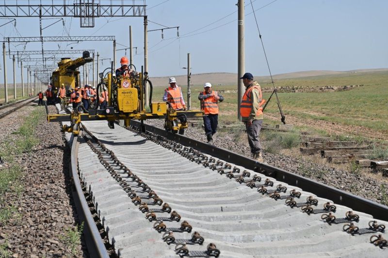 550 км ж/д пути капитально отремонтирует ҚТЖ в 2022 году