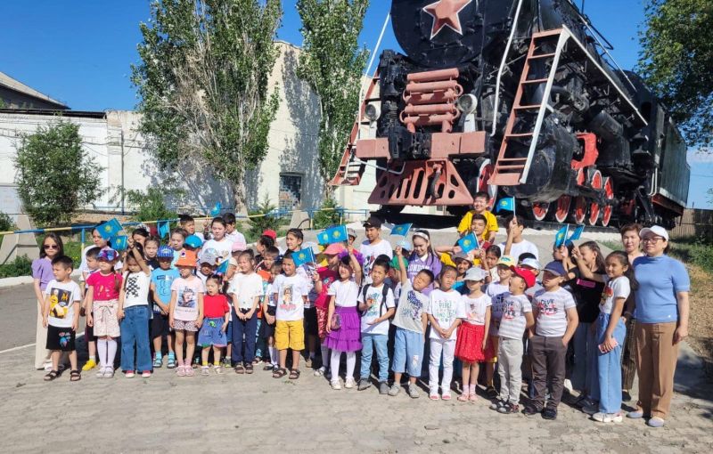 Қызылорда теміржолшылардың балалары мерекені ойын-сауық орталығында өткізді