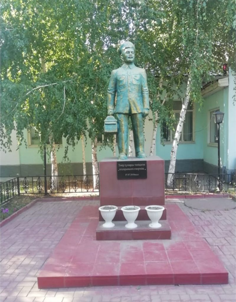 Теміржолшының мерейін асқақ еткен ескерткіш