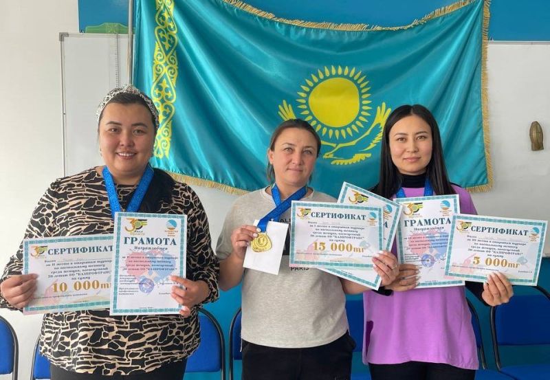 Соревнования по настольному теннису к 30-летию Казпрофтранса