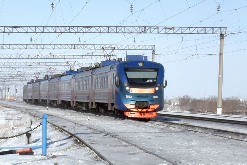 Курсирование поезда вагонами Тальго «Алматы-2 – Уральск» отменено из-за погоды