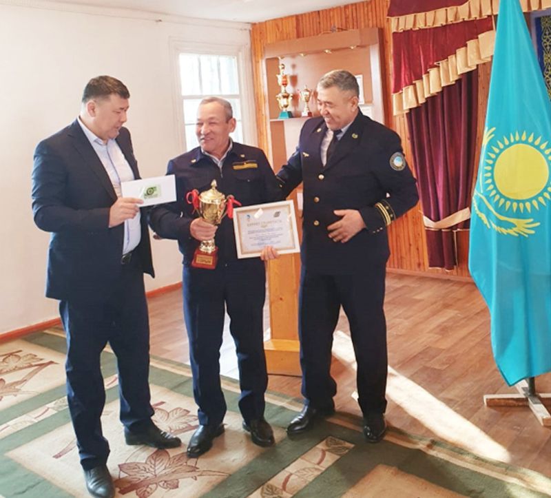 Үздік жолшылар құрметке бөленді