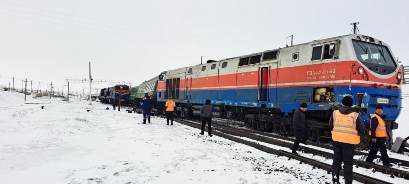 Ақтөбедегі пойыз апатының себебі анықталуда
