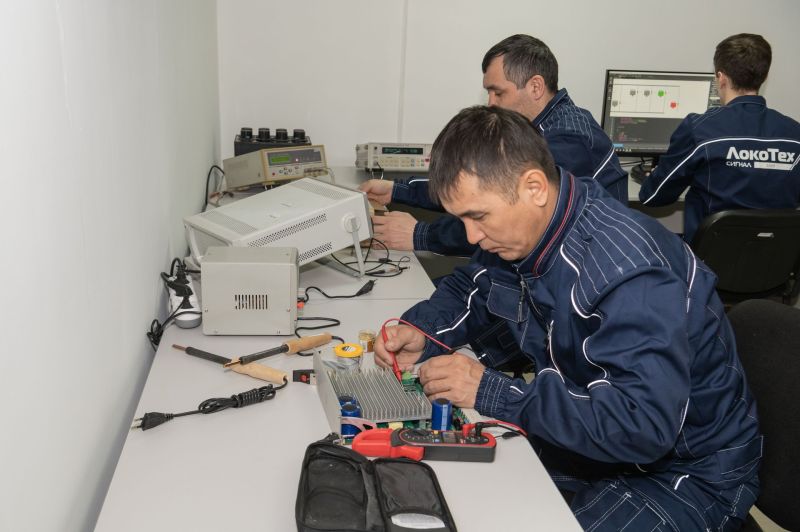 Площадка по производству систем МПЦ создана на базе Астанинского локомотивно-ремонтное депо