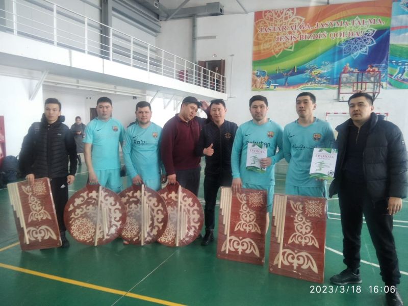 Cоревнования по футзалу среди железнодорожников прошли на станции Жана-Есиль