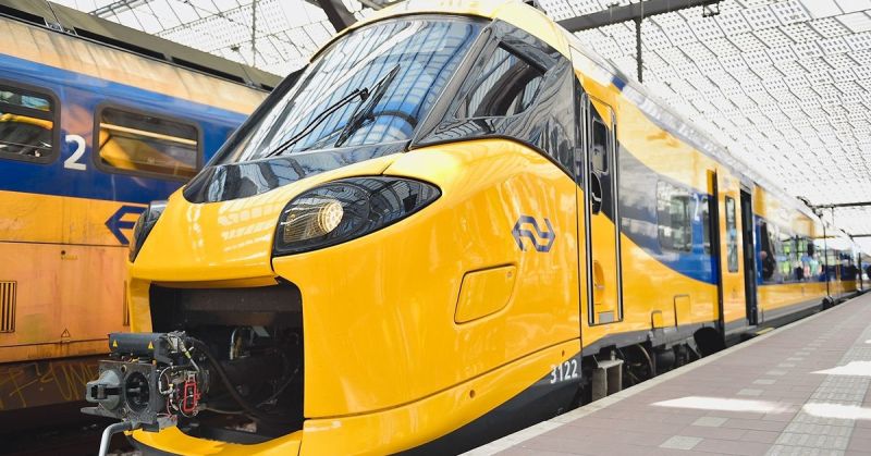 Опытные поездки первого электропоезда нового поколения Intercity Next Generation от компании Alstom начались в Нидерландах