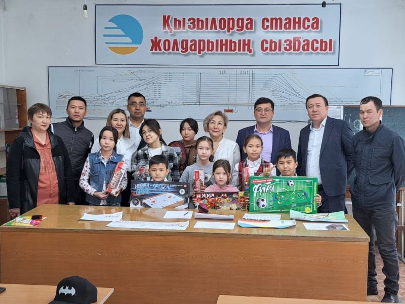 Конкурс детских рисунков, посвященный Всемирному дню охраны труда, провели в Кызылординском регионе