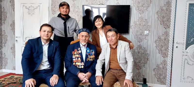 Шымкентте 90 немере көрген соғыс ардагері тұрады